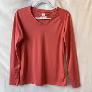 Columbia Omni Freeze Sweat Activated Cooling Shirt Sm Athletic Long Sleeve Shirt